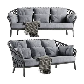 Varaschin Emma Cross Sofa